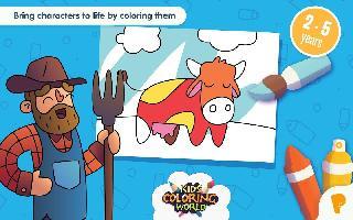 kids coloring world