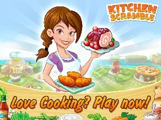 kitchen scramble: cooking game