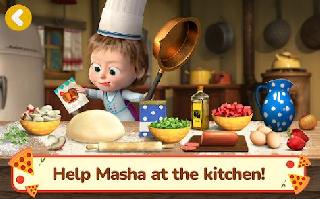 masha and the bear pizza maker