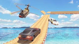 mega ramp car stunts racing : impossible tracks 3d