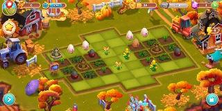 mingle farm  merge and match game