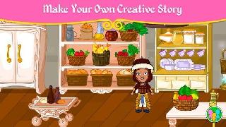 my princess town - doll house games for kids