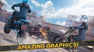 real motor bike racing - highway motorcycle rider