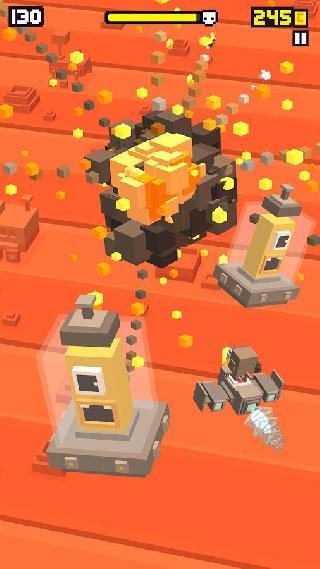 shooty skies - arcade flyer