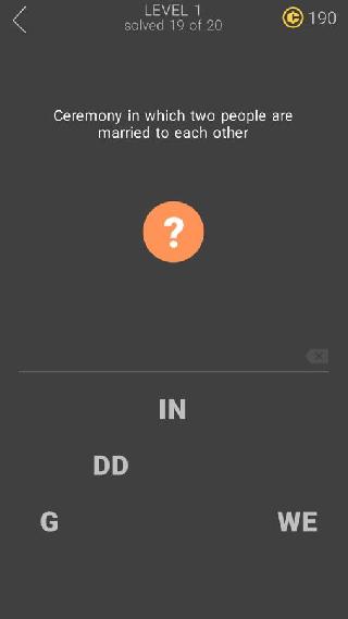 11 clues: word game
