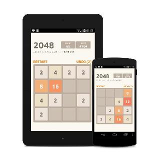 2048 number puzzle game