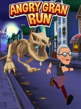angry gran run - running game
