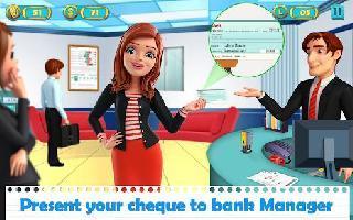 bank manager and cashier - cashier simulator