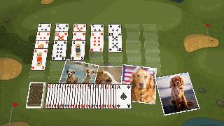 golf solitaire dogs