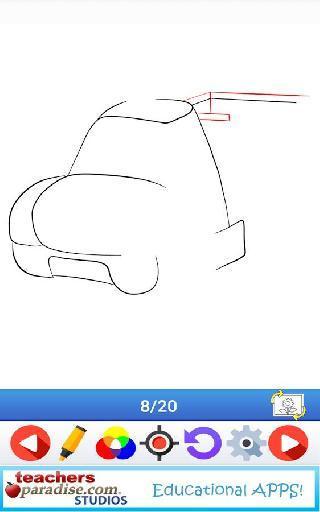 how to draw cartoons and cars