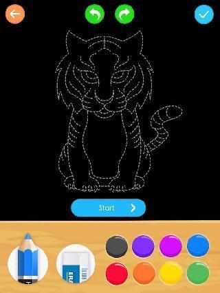 learn to draw glow zoo