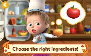 masha and the bear pizza maker