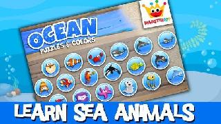 ocean - puzzles games for kids