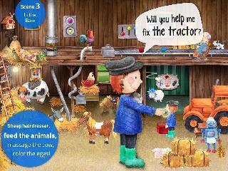 toddler's app: farm animals