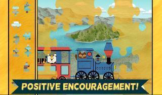 train games for kids- puzzles