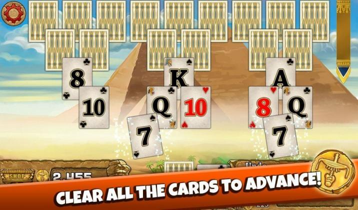 pyramid solitaire ancient egypt for windows 10
