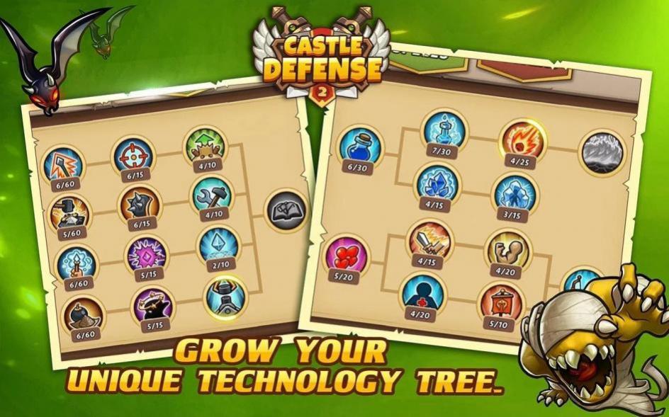 castle defense 2 ent levels