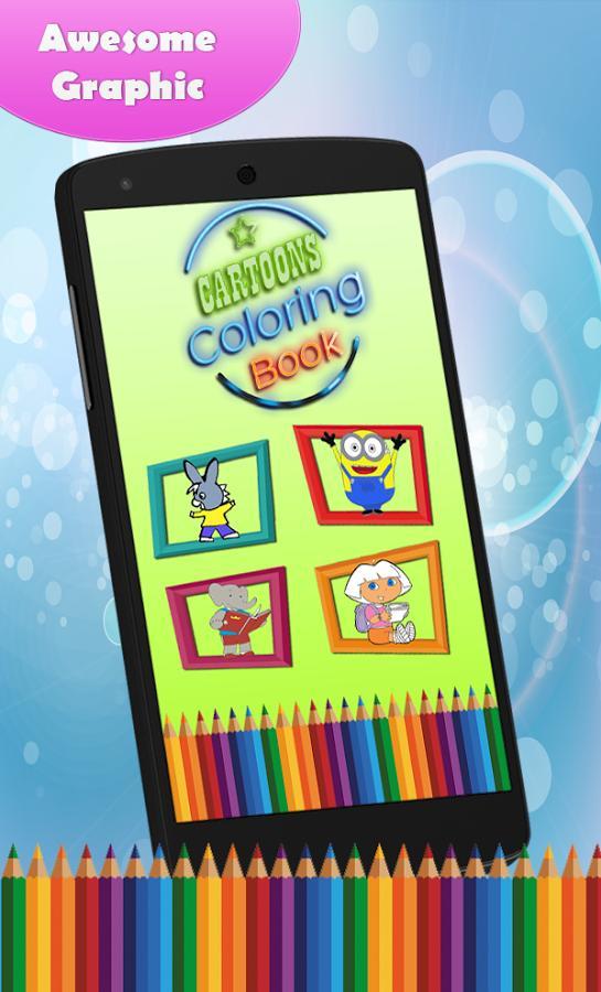 Kids Cartoons Coloring Book: Tips, Tricks, Cheats