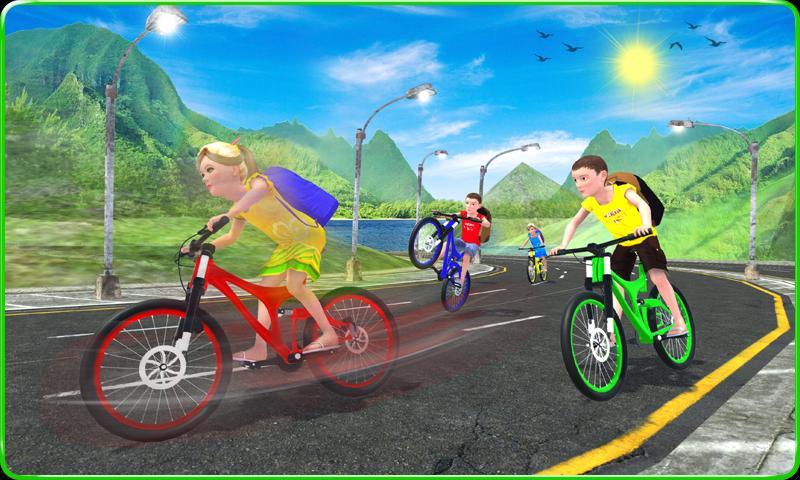 Kids School Time Bicycle Race Tips Tricks Cheats kids-school-time-bicycle-race-tips-tricks-cheats