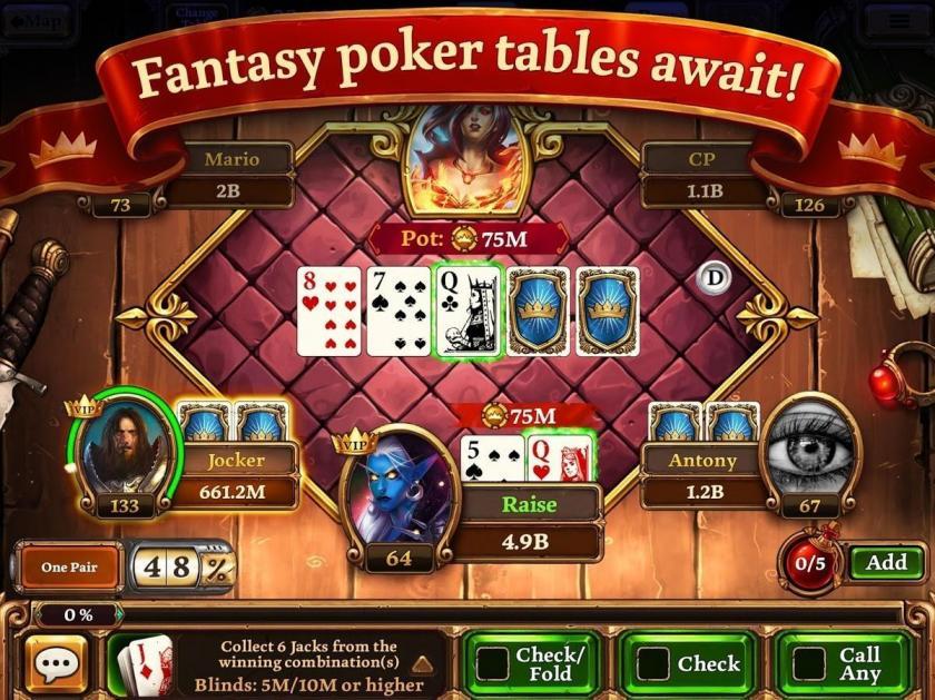 texas holdem card games free