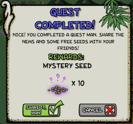 pot farm 7 deadly sins rewards, bonus