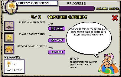pot farm cheesy goodness - munchies garden tasks