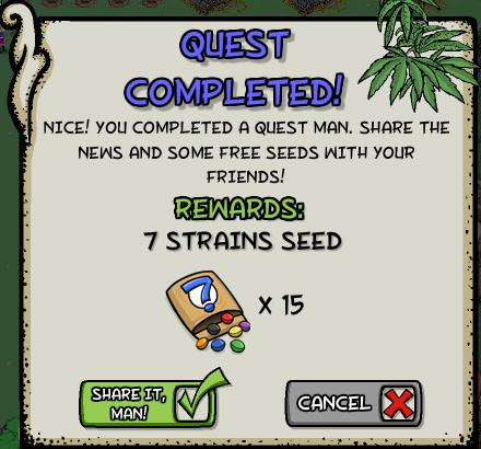 pot farm rumpledickskin 03 rewards, bonus