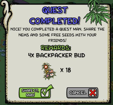 pot farm sight seeing 7 rewards, bonus