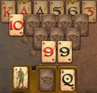 pyramid solitaire saga