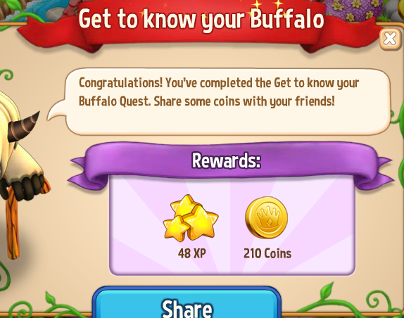 royal story get to know your buffalo rewards, bonus