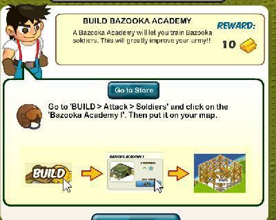 social wars build bazooka academy tasks