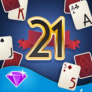 21 blitz solitair card game money