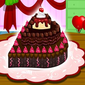 chocolate cake decoration GameSkip