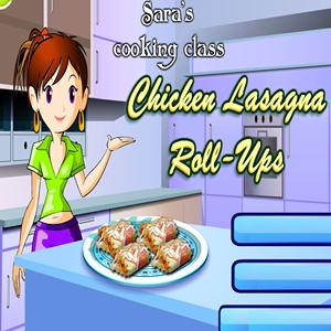 lasagna roll-ups sara cooking GameSkip