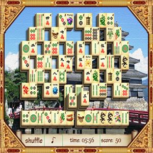 mahjong castle on water GameSkip