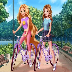 princesses bike GameSkip