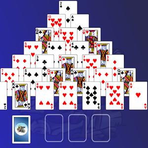 solitaire pyramid GameSkip