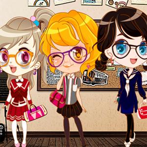 three school cuties GameSkip