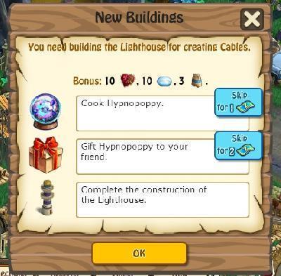 zombie island new building tasks